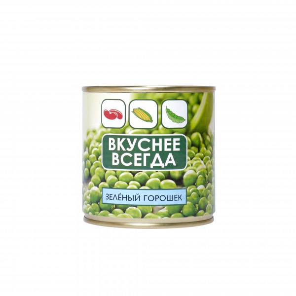 Canned green peas
