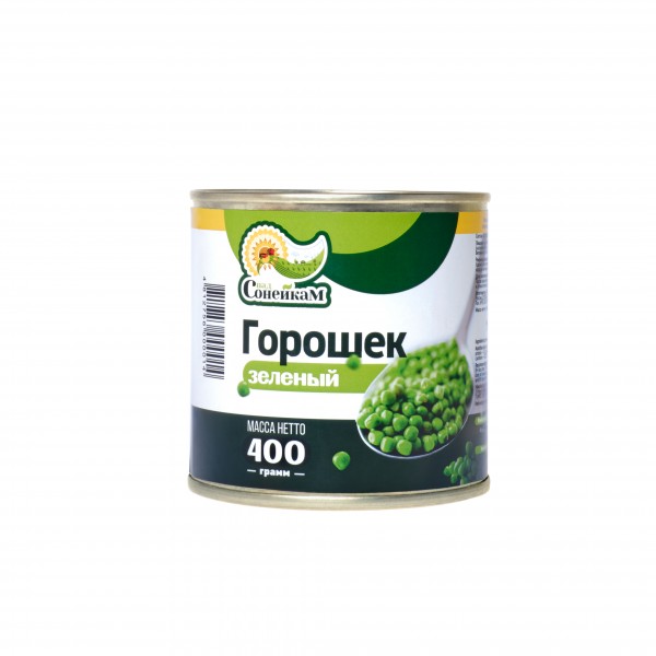 Canned green peas