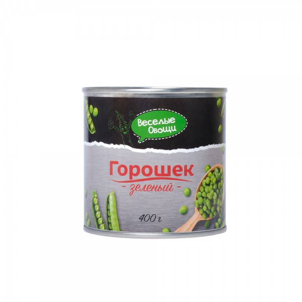 Canned green peas